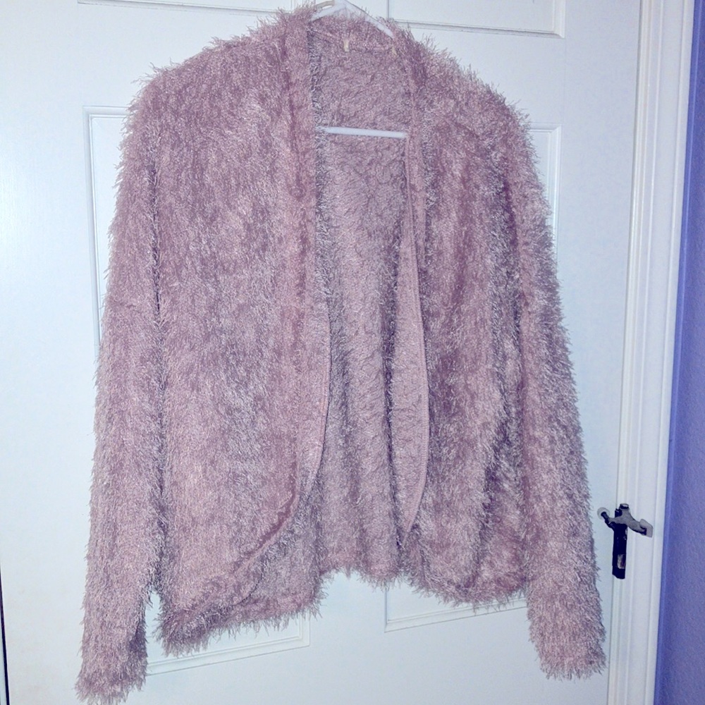 Y2K inspired furry jacket